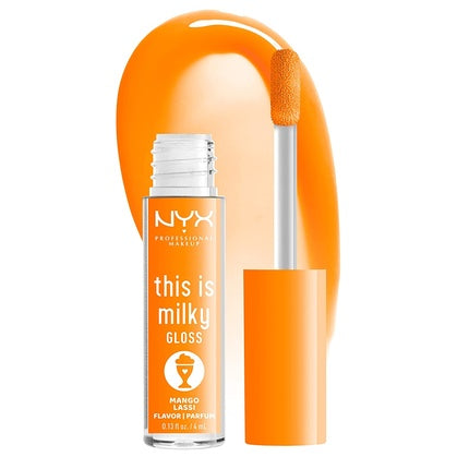 NYX Professional Makeup This Is Milky Gloss 12 Hour Hydration Vegan Mango Lassi Lip Gloss