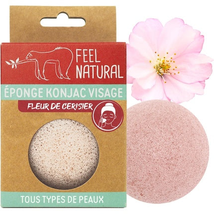 Konjac Face Sponge Cherry Blossom - Feel Natural