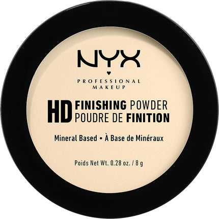 NYX Professional Makeup High Definition Finishing  Pressed Powder  Banana 02 8g