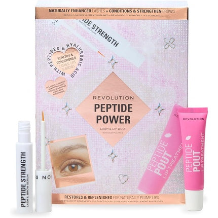 Revolution Beauty Peptide Power Lash &amp; Lip Duo Gift Set