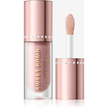 Makeup Revolution Y2k Sweet Bomb lucidalabbra - Candyfloss Pink Glitter, 4.5 ml