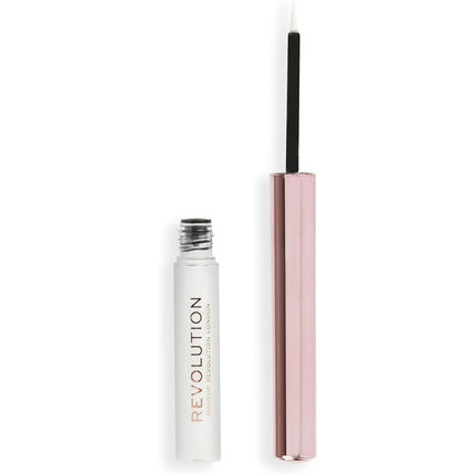 Makeup Revolution Super Flick Liquid Eyeliner Highly Pigmented White 2.4ml