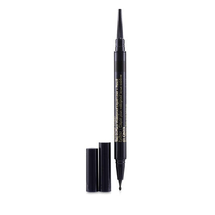 Estée Lauder Double Wear Stay-In-Place Waterproof Liquid Liner + Pencil Eye Liner 01 Onyx Black 0.53g
