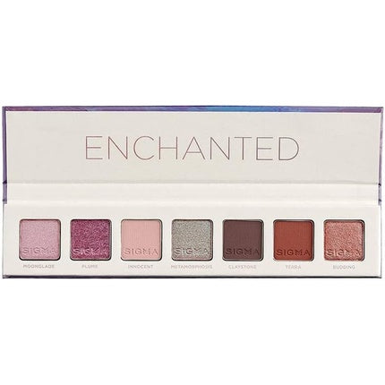 Sigma Beauty Mini Eyeshadow Palette Enchanted 7 Whimsical Eyeshadow Shades - Clean Beauty Products