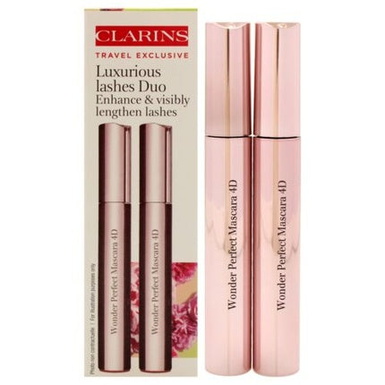 Clarins Luxurious Lashes Duo for Women 2 x 0.2 Oz Mascara - Pack of 2
