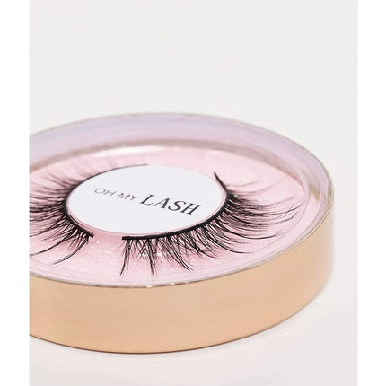 Oh My Lash Reusable 3D Black False Eyelashes Mink Vegan Makeup Lashes - You