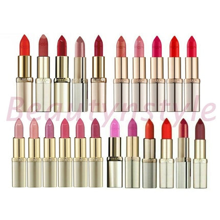 L'Oreal Color Riche Lipsticks - All Shades New Sealed