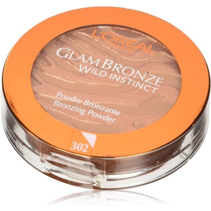 L'Oreal Glam Bronze Medium Walk on The Wild Side Instinct Bronzing Powder 7.5g No. 302