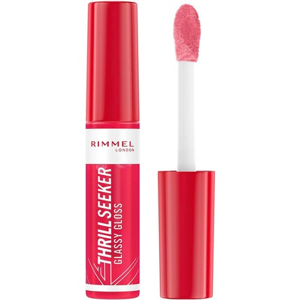 Rimmel Thrillseeker Glassy Gloss 600 Berry Glace Hydrating Shine with Hyaluronic Acid