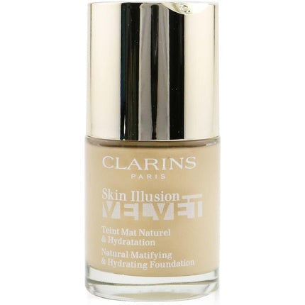 Ladies Skin Illusion Velvet Natural Matifying & Hydrating Foundation 108.5W Cashew Makeup 30ml