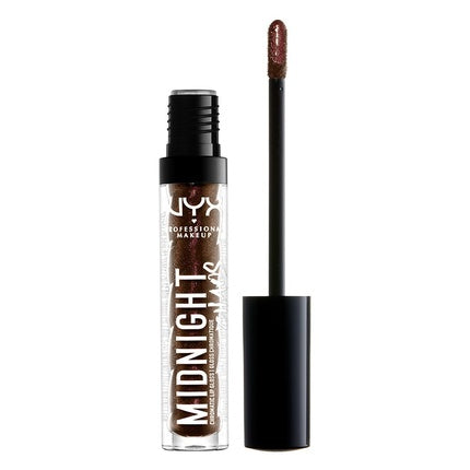 NYX Professional Makeup Midnight Chaos Lip Gloss Dark Dimension 0.08 Ounce