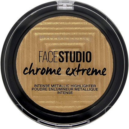 Maybelline Master Chrome Extreme Highlighter Powder Sparkling Citrine Number 500