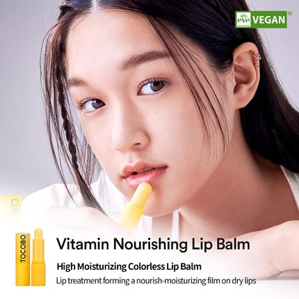 Tocobo Vitamin Nourishing Lip Balm 19g - Vegan Moisturizing Formula