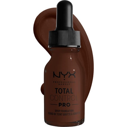 NYX Professional Makeup Total Control Pro Drop Foundation Precise Dosage 13ml Deep Ebony 25