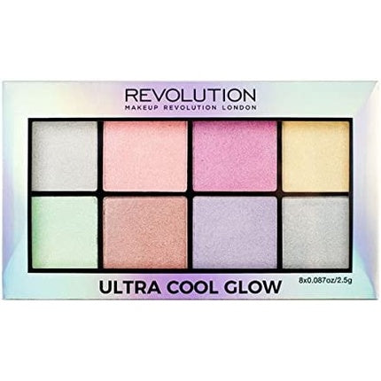 Revolution Highlighter Palette Ultra Cool Glow Mixed
