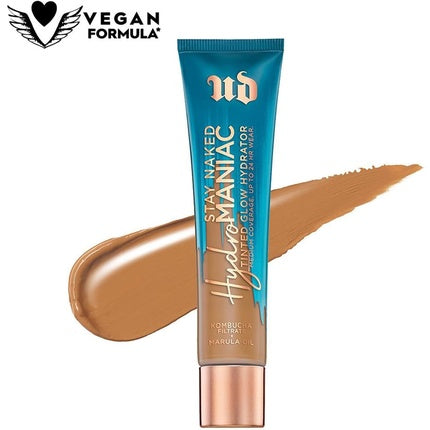 Urban Decay Stay Naked Hydromaniac Tinted Glow Foundation Buildable Medium Coverage Vegan Formula 35ml