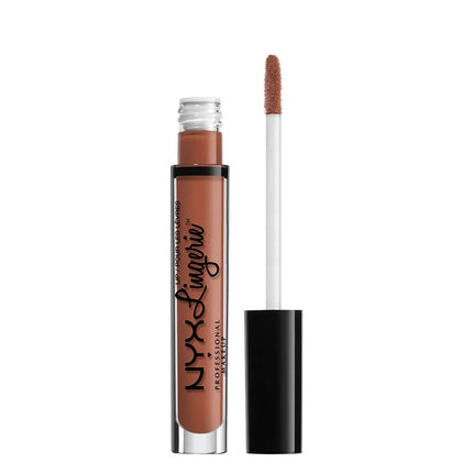 NYX PROFESSIONAL MAKEUP Lip Lingerie Matte Liquid Lipstick Seduction 0.13 Fl Oz