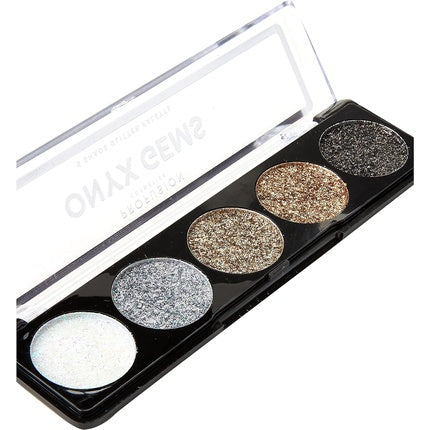 Profusion Cosmetics Onyx Gems Eyeshadow Palette with 5 Shades