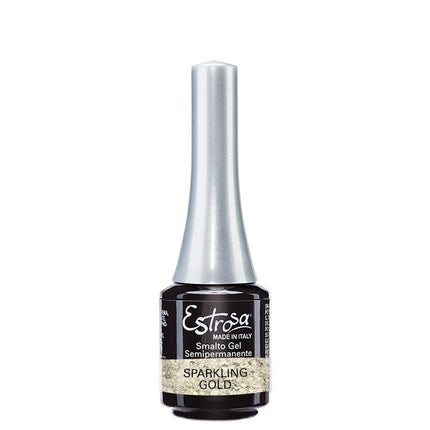 Estrosa Mini Sparkling Gold Glitter Nail Polish/Gel