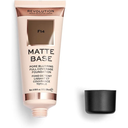 Makeup Revolution Matte Base Foundation F14 28ml