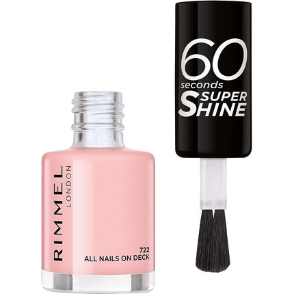 Rimmel 60 Seconds All Nails On Deck Nail Polish - Single Unit