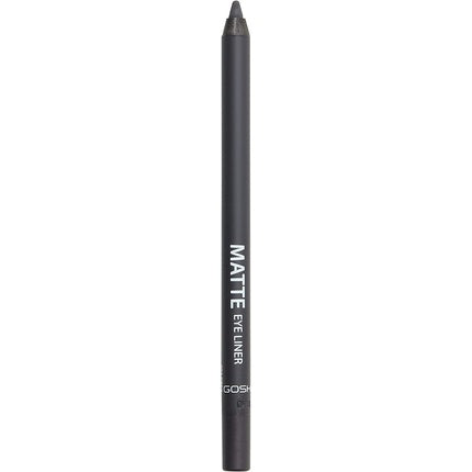 Gosh Matte Eyeliner In Cool Grey, Creamy Soft Texture For Easy Application, High