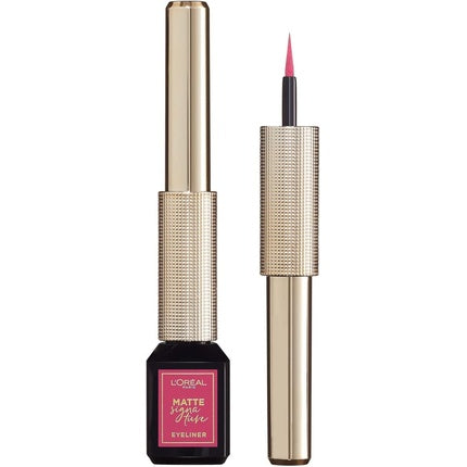L'Oreal Paris Matte Signature Liquid Eyeliner 09 Pink 1 Count