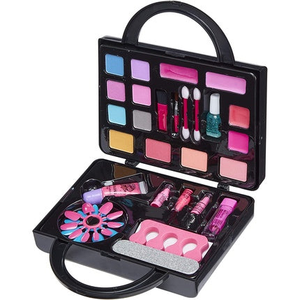 Shimmer and Sparkle InstaGlam All in One Beauty Makeup Purse Kids Makeup Set Washable Real Makeup for Kids