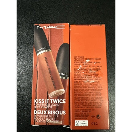 MAC Kiss It Twice Powder Kuss Sorry Not Sorry 998 Marrakesh Mere 982