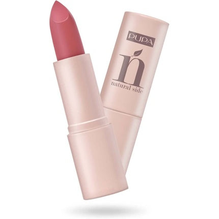 Pupa Milano Natural Side Lipstick 004 Light Coral for Women 0.14 oz