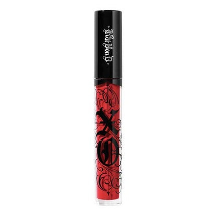 KVD Vegan Beauty XO Vinyl Lip Cream Lip Gloss Tulip Sexy Scarlet