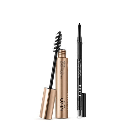 KIKO Milano Luxurious Eye Set Remodeling Mascara and Kajal Pencil Makeup Set