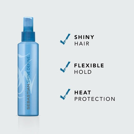 SEBASTIAN Shine Define Flexible Hold Hair Spray 6.7 Ounce