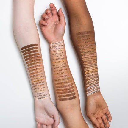 Nude by Nature Flawless Liquid Foundation W8 Classic Tan