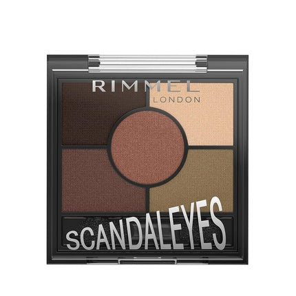 Rimmel London HD 5 Colour Eyeshadow Brixton Brown