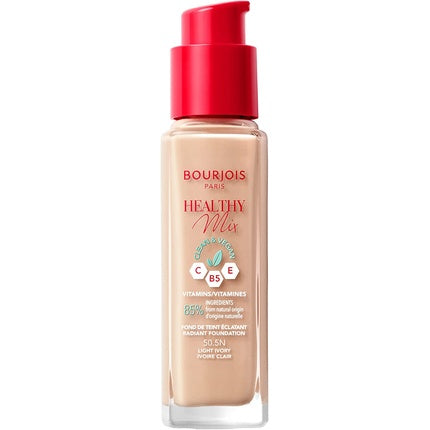 Bourjois Healthy Mix Anti-Fatigue Illuminating Foundation 50.5n Light Ivory 30ml
