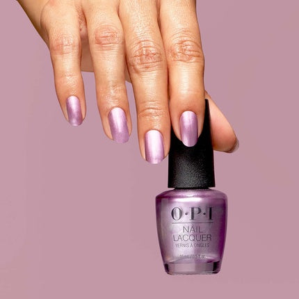 OPI Nail Lacquer Brown Nail Polish Up to 7 Days of Wear Chip Resistant Fast Drying Fall '24 Metallic Mega Mix Collection CD Rom-antic 0.5 fl oz Cyborn Again