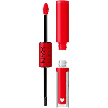 NYX Shine Loud High Shine Lip Color Gloss SLHP17 Rebel In Red