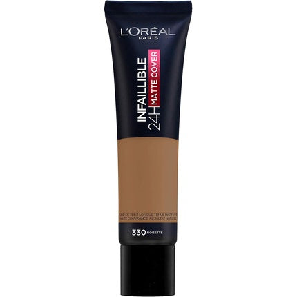 Infaillible 24h Matte Cover Foundation by L’Oreal #330-Hazelnut
