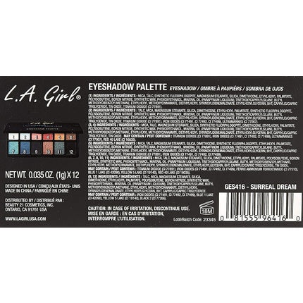 L.A. GIRL Surreal Dream Fanatic Eyeshadow Palette
