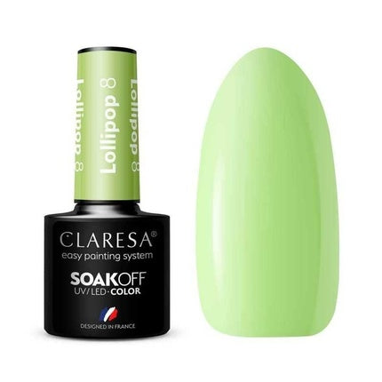 Claresa Soak Off Uv/Led Lollipop Hybrid Nail Polish 08 5g