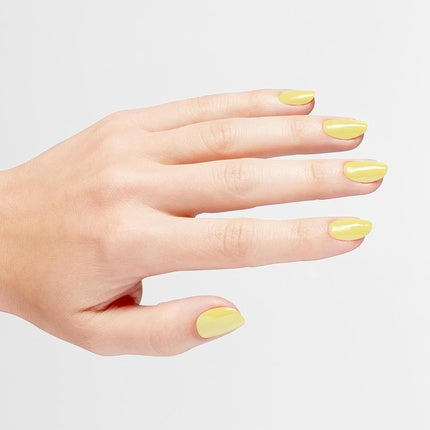 OPI Infinite Shine Long-Wear Soft Crème Finish Opaque Yellow Nail Polish 0.5 fl oz