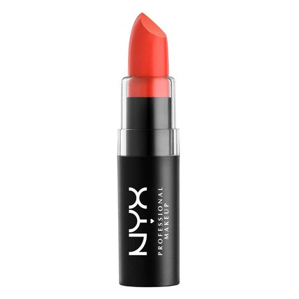 NYX Professional Makeup Matte Lipstick Indie Flick Bright Coral Red