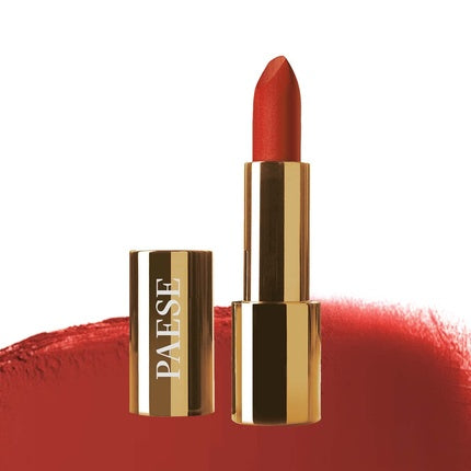 Paese Cosmetics Vintage Red Mattologie Matte Lipstick with Vitamins A, C & E