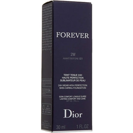 Dior Forever 24H Wear High Perfection Foundation SPF 35 - # 2W (Warm) 30ml/1oz