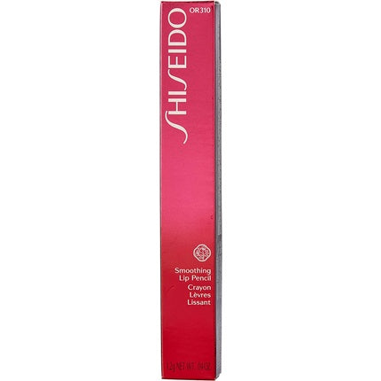 Shiseido Smoothing Lip Pencil Number OR310 Mahogany 1ml Red