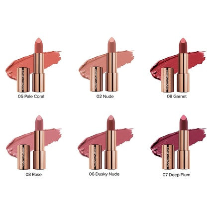 Nude by Nature Moisture Shine Lipstick 07 Deep Plum