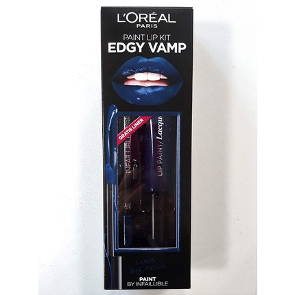 L'Oreal Paris Edgy Vamp Lip Paint Kit
