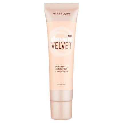 Maybelline New York Dream Velvet Soft Matte Foundation 30ml - 01 Natural