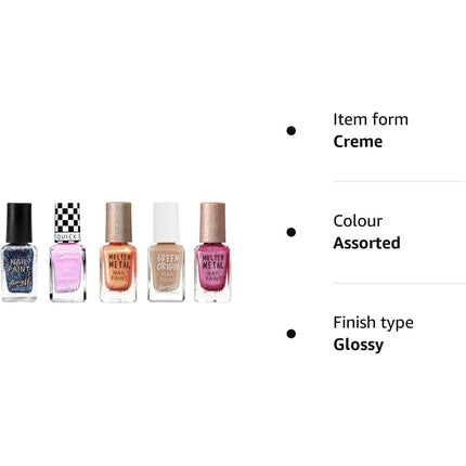 Barry M 5 Piece Nail Polish Gift Set